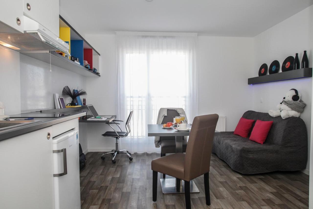 Appart Hotel Odalys City Paris Levallois Buitenkant foto