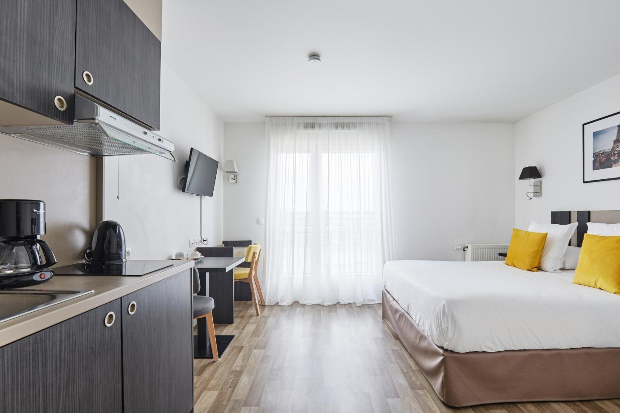 Appart Hotel Odalys City Paris Levallois Buitenkant foto